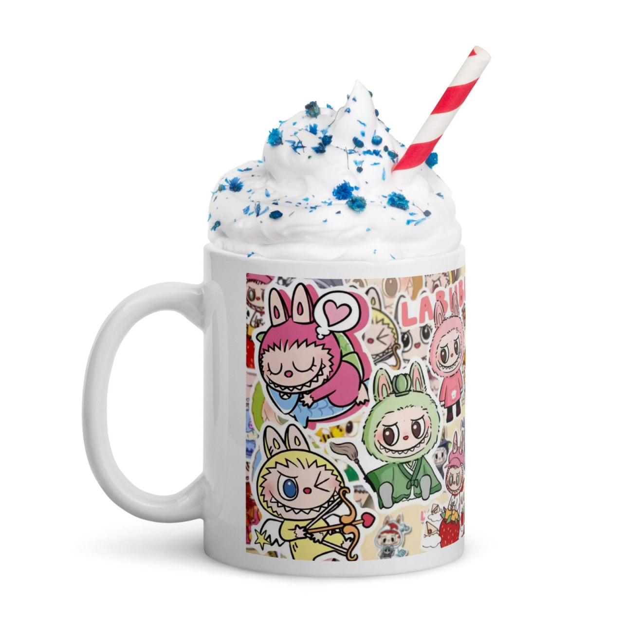 Cana Labubu 330 ml, ceramica , Design adorabil, perfecta pentru revanzare,