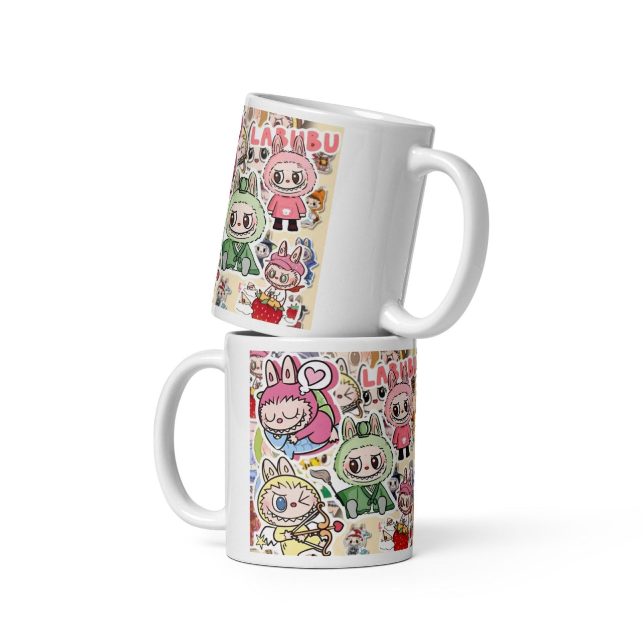 Cana Labubu 330 ml, ceramica , Design adorabil, perfecta pentru revanzare,