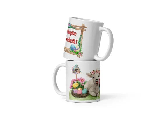 Cana personalizata , Cadou Special de Paste , 330 ml (11 oz)