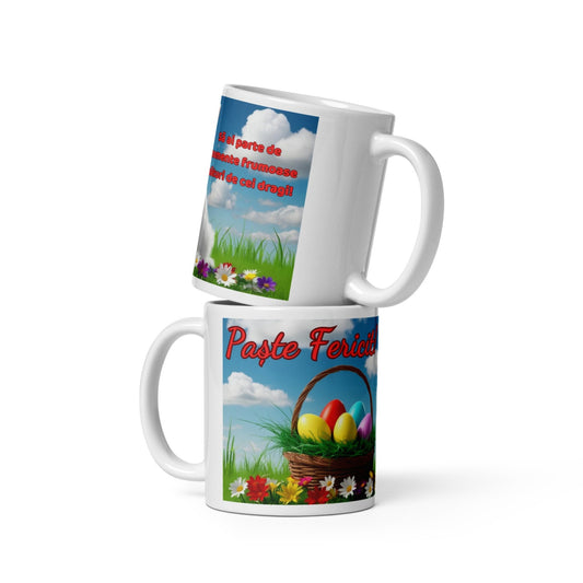 Cana personalizata , Cadou Special de Paste , 330 ml (11 oz)