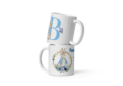 Cana personalizata, Initiala B - Cadou Special de Paste , 11 oz. 330 ml