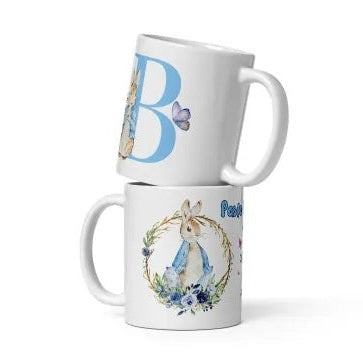Cana personalizata, Initiala B - Cadou Special de Paste , 11 oz. 330 ml