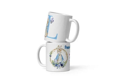 Cana personalizata, Initiala L - Cadou Special de Paste , 11 oz. 330 ml