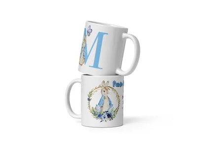 Cana personalizata, Initiala M - Cadou Special de Paste , 11 oz. 330 ml