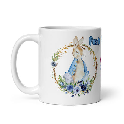 Cana personalizata, Initiala M - Cadou Special de Paste , 11 oz. 330 ml