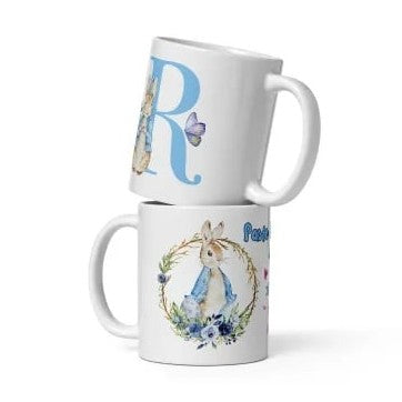 Cana personalizata, Initiala R - Cadou Special de Paste , 11 oz. 330 ml