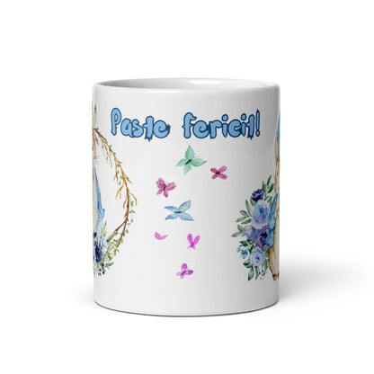 Cana personalizata, Initiala S - Cadou Special de Paste , 11 oz. 330 ml