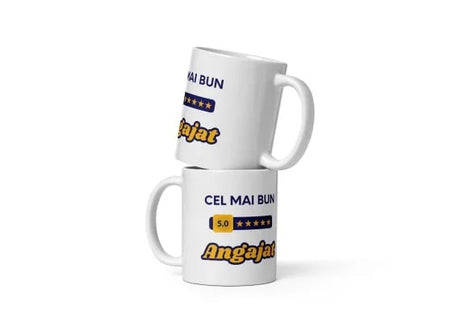 Cana personalizata Pentru cel mai bun angajat , Cadou special , 330 ml