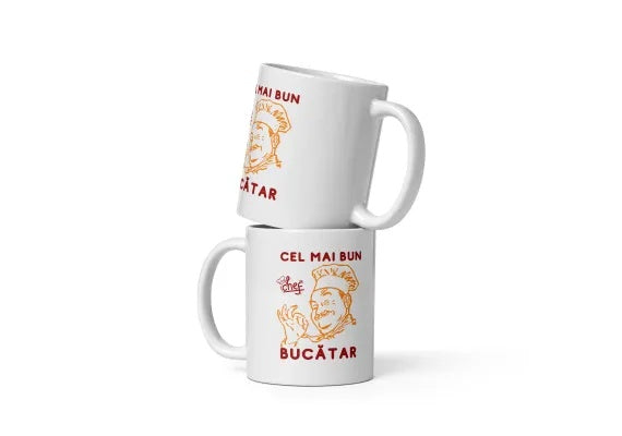 Cana personalizata Pentru cel mai bun Bucatar , Cadou special , 330 ml