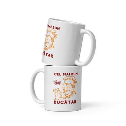 Cana personalizata Pentru cel mai bun Bucatar , Cadou special , 330 ml