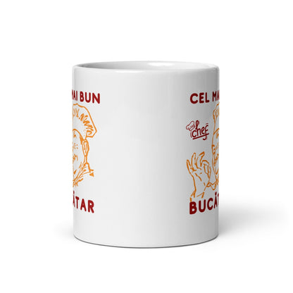 Cana personalizata Pentru cel mai bun Bucatar , Cadou special , 330 ml
