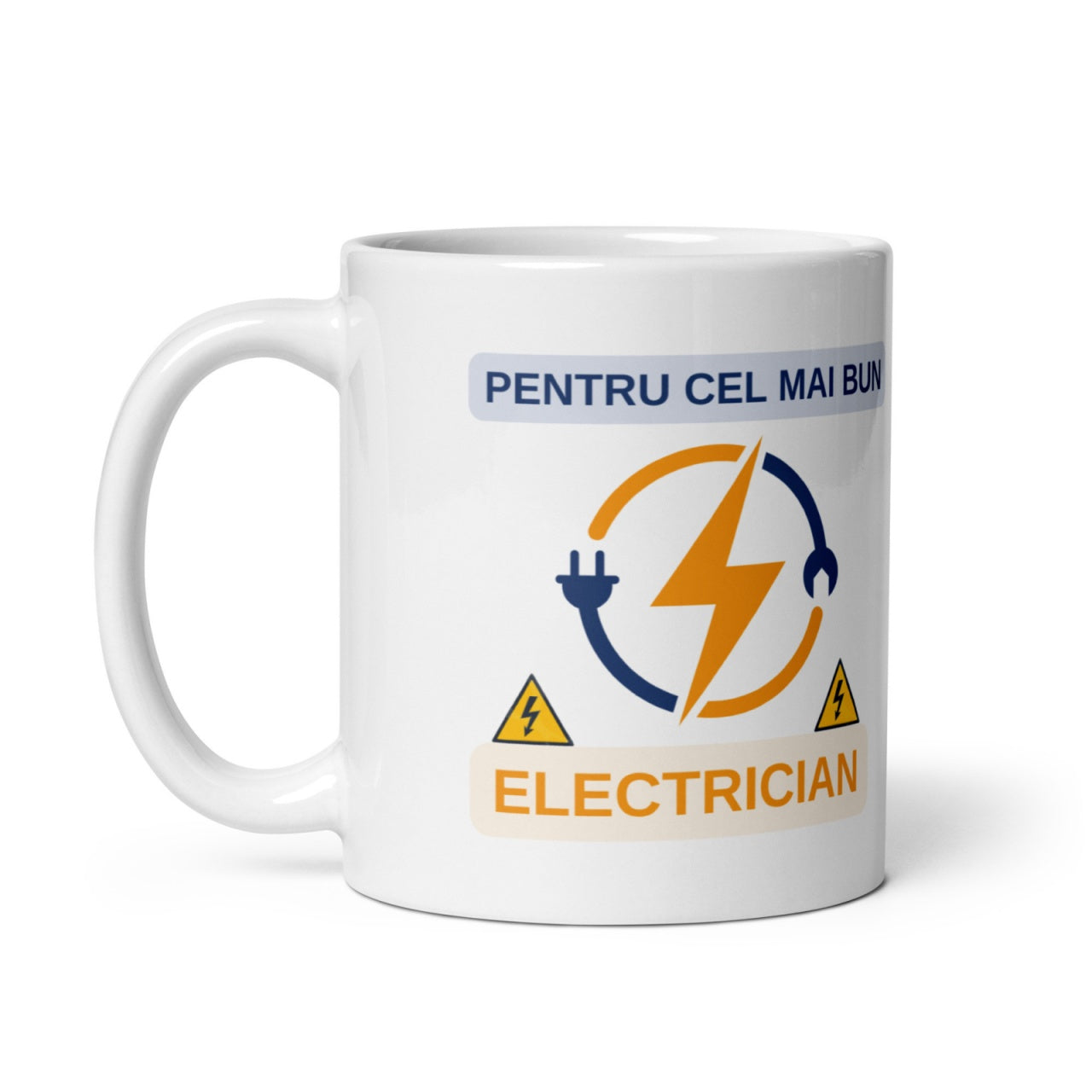 Cana personalizata Pentru cel mai bun Electrician , Cadou special , 330 ml