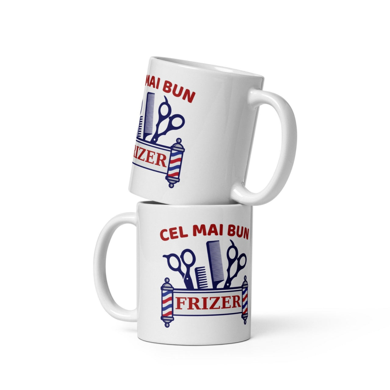 Cana personalizata Pentru cel mai bun frizer , Cadou special , 330 ml