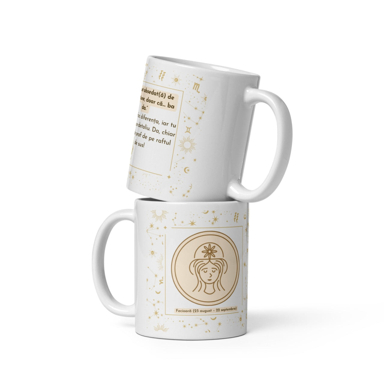 Cana personalizata , zFecioara , Precizie si Eleganta, , 11 oz. 330ml