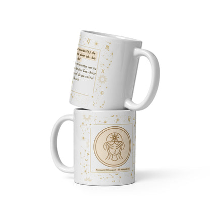 Cana personalizata , zFecioara , Precizie si Eleganta, , 11 oz. 330ml