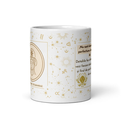 Cana personalizata , zFecioara , Precizie si Eleganta, , 11 oz. 330ml