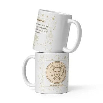 Cana personalizata , zLeu , Putere si Stralucire, , 11 oz. 330ml