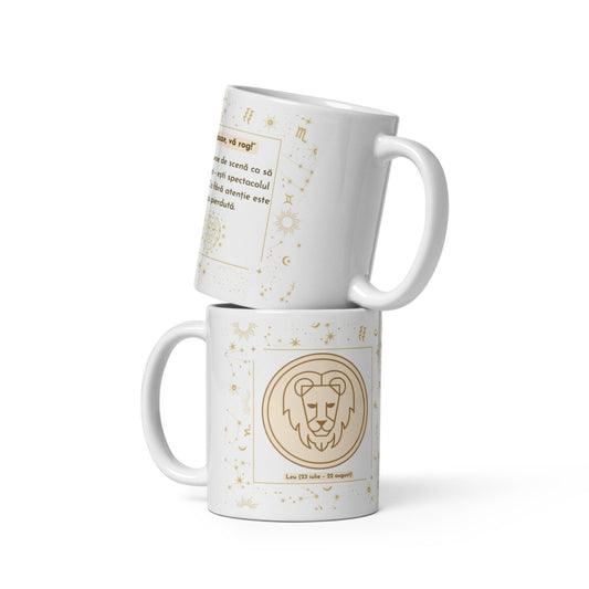 Cana personalizata , zLeu , Putere si Stralucire, , 11 oz. 330ml