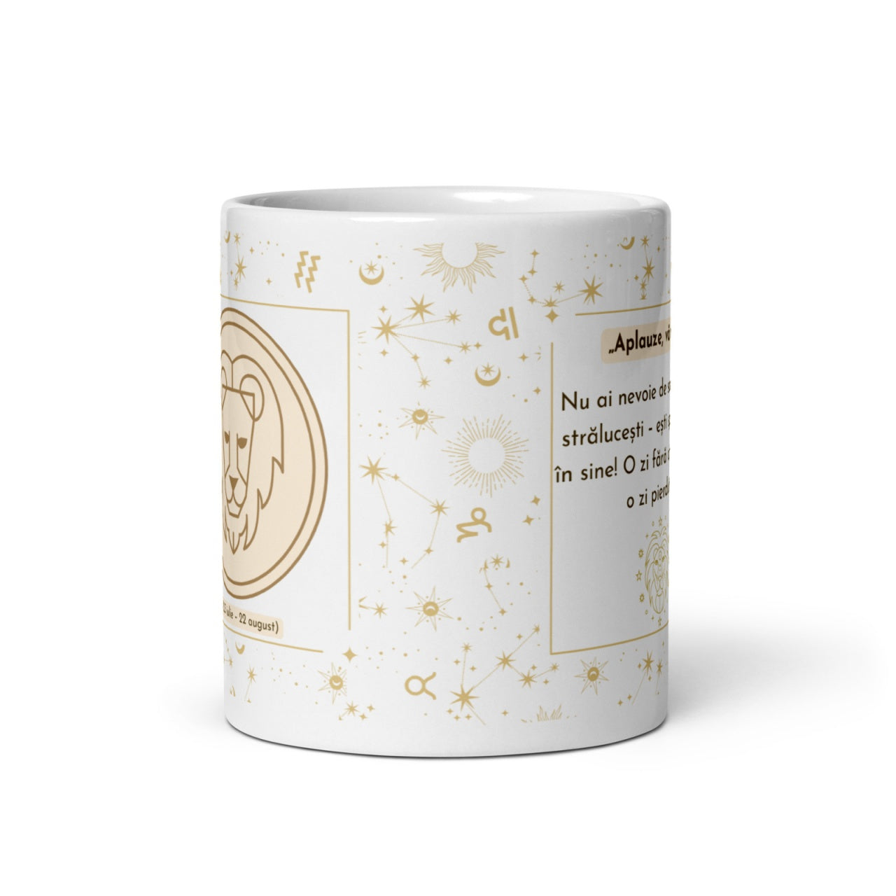 Cana personalizata , zLeu , Putere si Stralucire, , 11 oz. 330ml