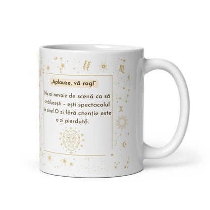 Cana personalizata , zLeu , Putere si Stralucire, , 11 oz. 330ml
