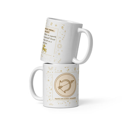 Cana personalizata , zSagetator , Aventurier si Optimist, , 11 oz. 330ml