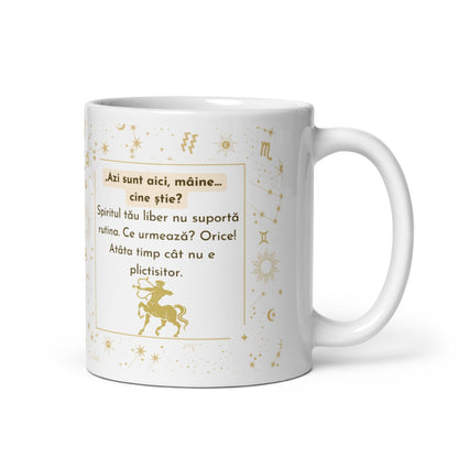 Cana personalizata , zSagetator , Aventurier si Optimist, , 11 oz. 330ml