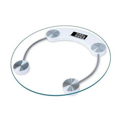 Cântar personal digital din sticlă, platformă transparentă, metalic, afisaj LCD