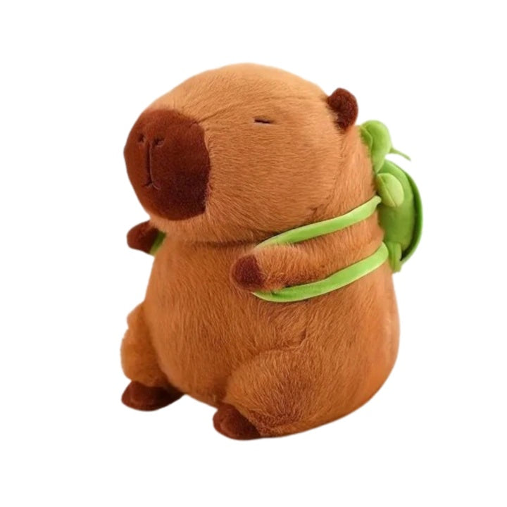 Capibara de Plus 20 cm cu Rucsac , Jucarie Pufoasa, Kawaii, Cadou Adorabil