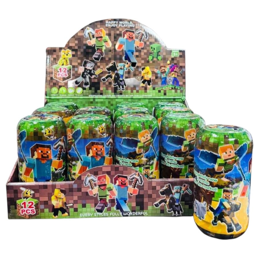 Capsula surpriza tip doza My Pixel World, figurina de construit