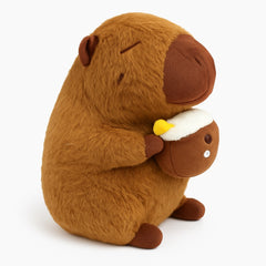 Capybara Plus 30 cm , Jucarie Pufoasa cu Ceasca, Super Moale si Adorabila