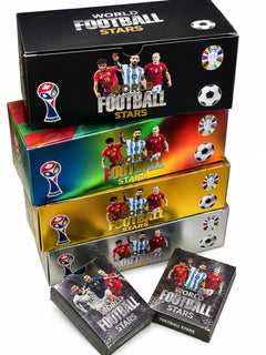 Carti cu World Football Stars, modele surpriza pentru copii si colectionari