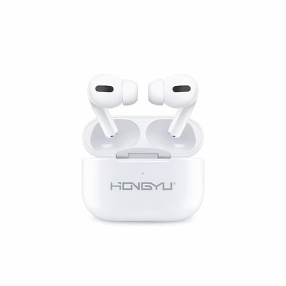 Căști wireless HONGYU Open-Ear TWS din plastic, albe, model HY-1815