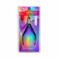 Cleste profesional pentru manichiura si pedichiura, otel inoxidabil, taiere precisa cuticule