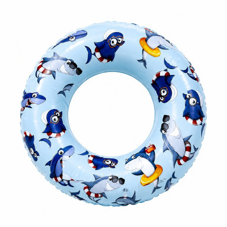 Colac Gonflabil 60 cm cu Rechini – Inel Gonflabil pentru Copii, Piscină și Plajă