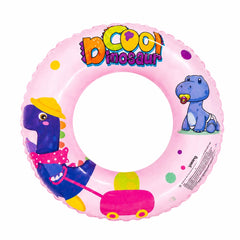 Colac Gonflabil Copii 60 cm cu Model Dinozauri Roz – Pentru Piscină, Plajă și Vacanțe de Vară