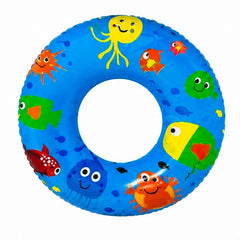Colac Gonflabil pentru Copii 50 cm cu Imprimeu Marin Albastru – Ideal pentru Piscină și Plajă