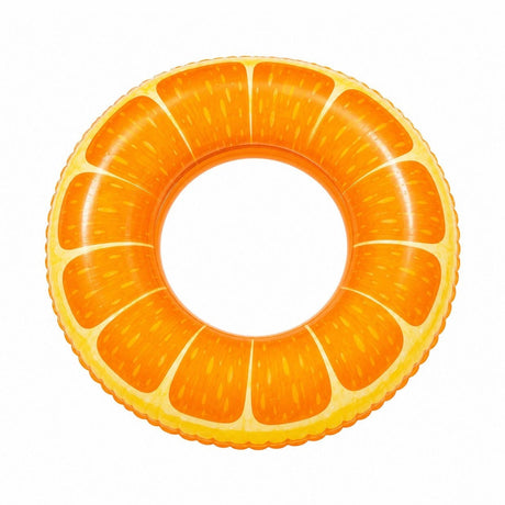Colac Gonflabil Portocală 120 cm – Colac de Înot pentru Piscină și Plajă