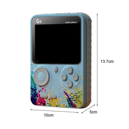 Consola portabila jocuri retro G5, ecran color, mini game player cu jocuri clasice