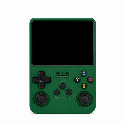 Consola Portabila pentru Jocuri R36S, 64GB,Verde,