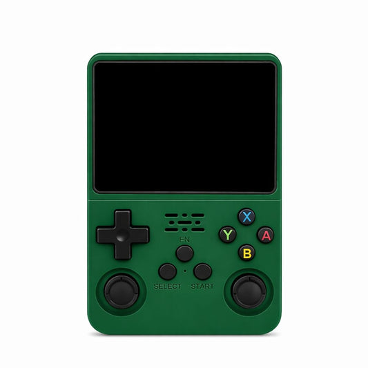 Consola Portabila pentru Jocuri R36S, 64GB,Verde,