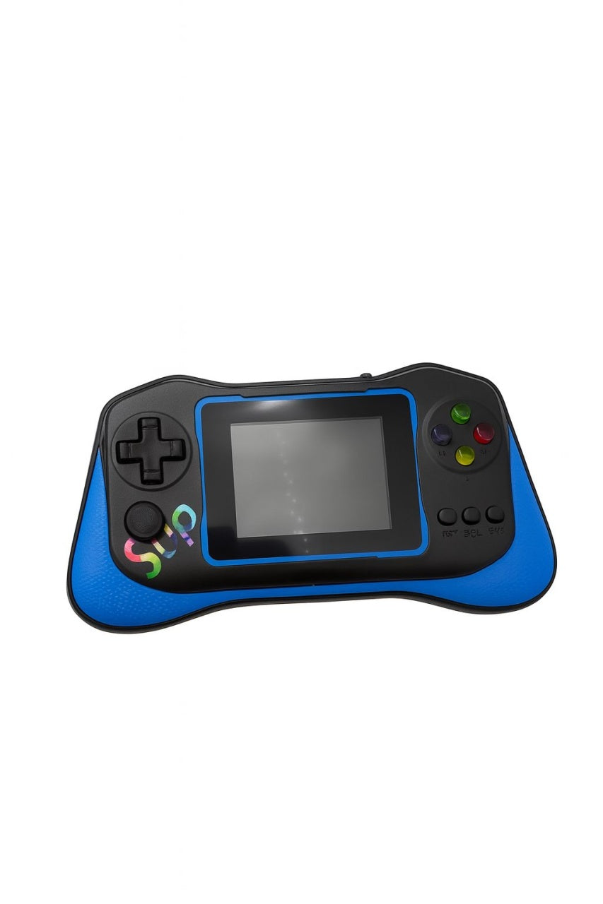 Consola portabila Q12 Sup Game Joystick, ecran 3.5 inch, 500 jocuri clasice, albastru18.5x10x7cm