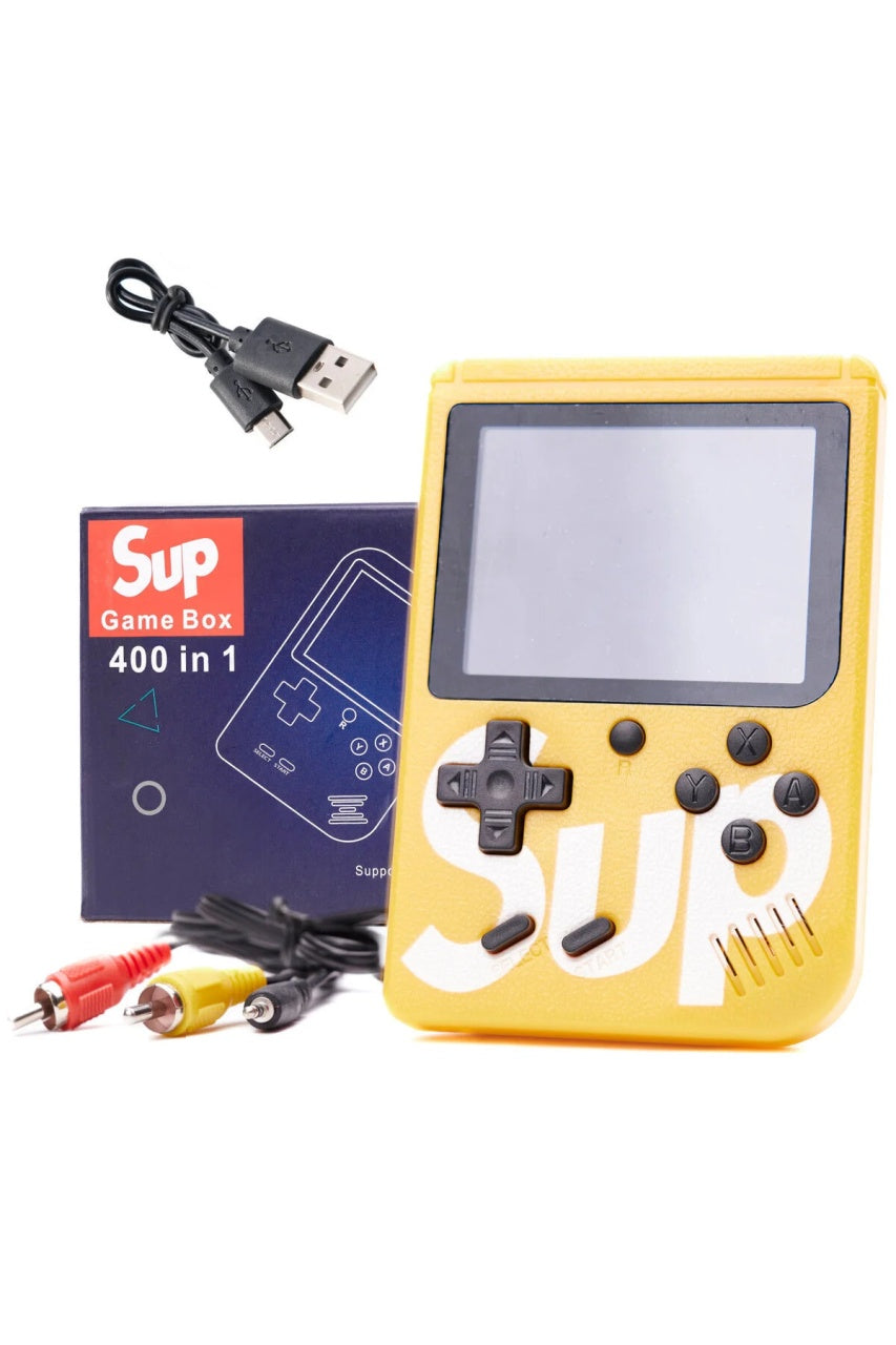 Consola Portabila SUP 400 in 1 , Jocuri Retro, Ecran 3 Inch, Gaming Portabil