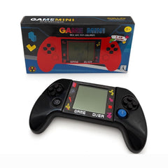 Consola portabila Tetris Game Mini cu multiple jocuri retro culoare negru, 18.5x10.5cm