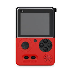 Consola Retro Portabila T3 cu 500 Jocuri Clasice , Rosu, ecran 3.5inch, color, 13.5x9.5x5cm