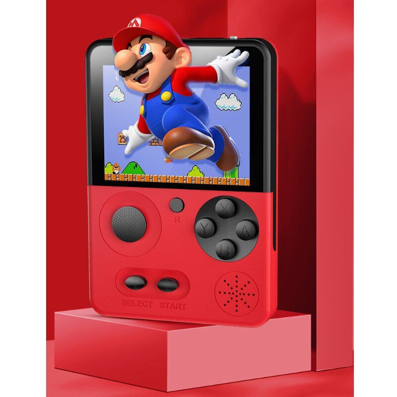 Consola Retro Portabila T3 cu 500 Jocuri Clasice , Rosu, ecran 3.5inch, color, 13.5x9.5x5cm