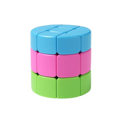 Cub Rotativ 3x3x3 Colorat , Puzzle Antistres pentru Copii si Adulti