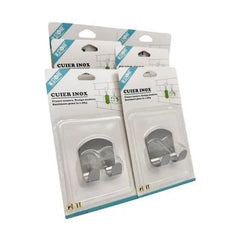 Cuier Inox 5x5cm , Suport Compact si Rezistent cu Greutate Sustinuta 1.5kg,