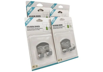 Cuier Inox 5x5cm , Suport Compact si Rezistent cu Greutate Sustinuta 1.5kg,