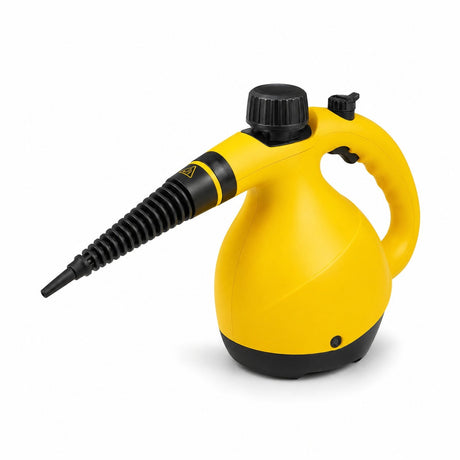 Curățător cu aburi portabil, din plastic, galben, 1200W, pentru uz casnic
