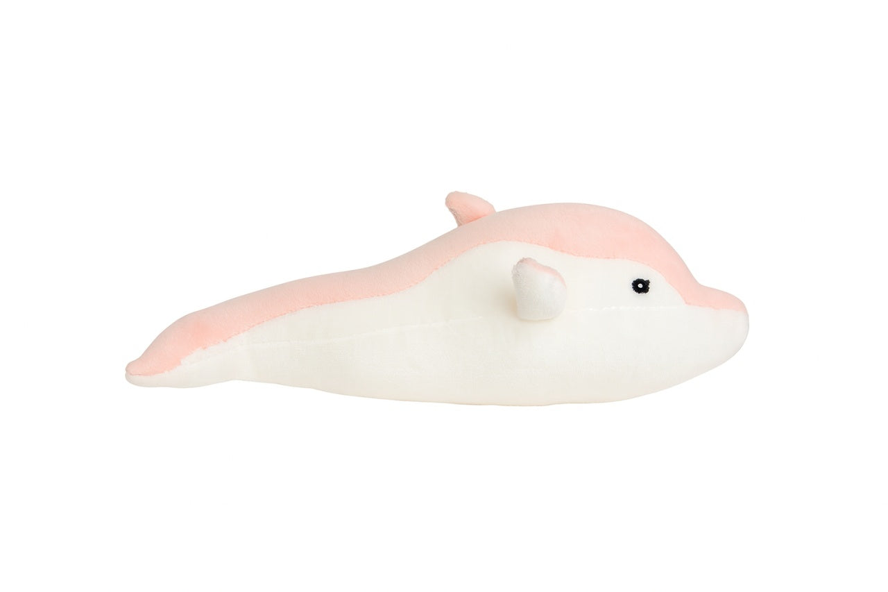 Delfin Plus Roz 27 cm , Jucarie Moale, Pufoasa si Adorabila pentru Copii